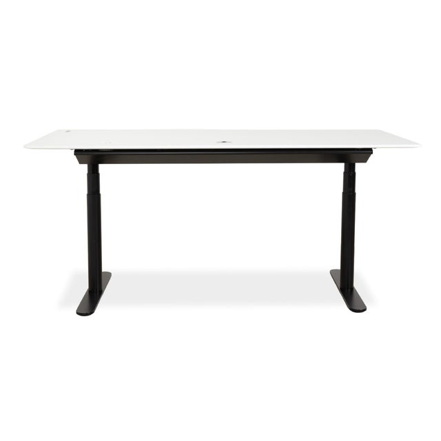 Hilow Desk in White Wood from Montana For Sale - Image 13 of 15