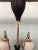 1950s Pendant Light in Brass, Aluminum and Opaline Glass in the style of Stilnovo, Italy, 1950s For Sale - Image 5 of 10