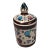 Vintage Mexico Tonala Stoneware Pottery Lidded Jar Folk Art For Sale