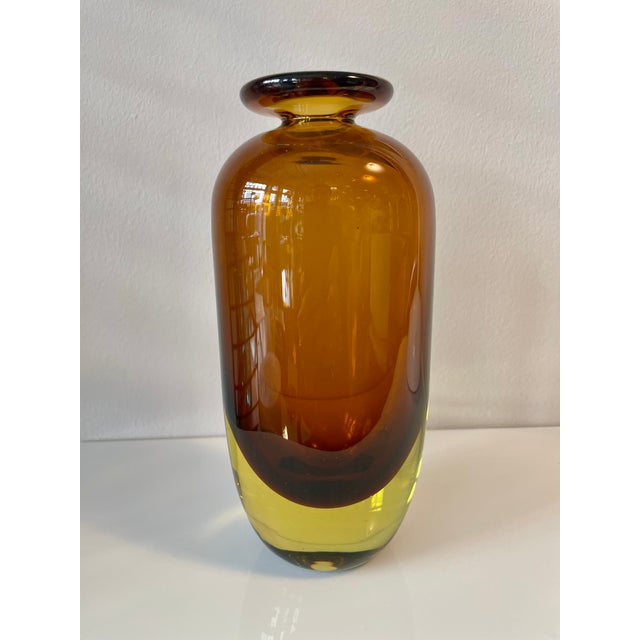 Model 1272 Vase by Gunnar Ander for Lindshammar, 1970s For Sale - Image 6 of 8