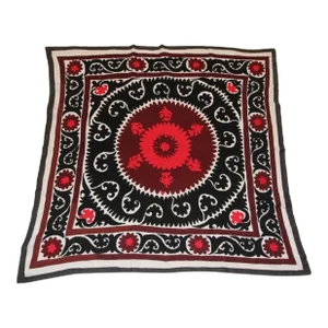Vintage Samarkand Suzani, Uzbekistan