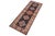 Bohemian Kazak Karina Blue/Beige Wool Runner Rug- 2'8''x7'9'' For Sale - Image 9 of 10