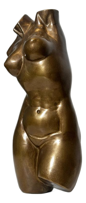 Bronze Female Torso Sculpture
