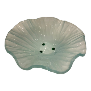 1990s Jeffrey M. Andrews Felt Studios Art Glass Organic Form Bowl