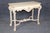 Mid 20th Century Louis XV Style Distressed Painted Console Table For Sale - Image 5 of 14
