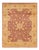 Mogul Collection Hand-Knotted Area Rug - Orange 8' 2" x 10' 6" For Sale