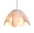 Mid-Century Modern Biomorphic White Resin Pendant Lamp For Sale - Image 9 of 12