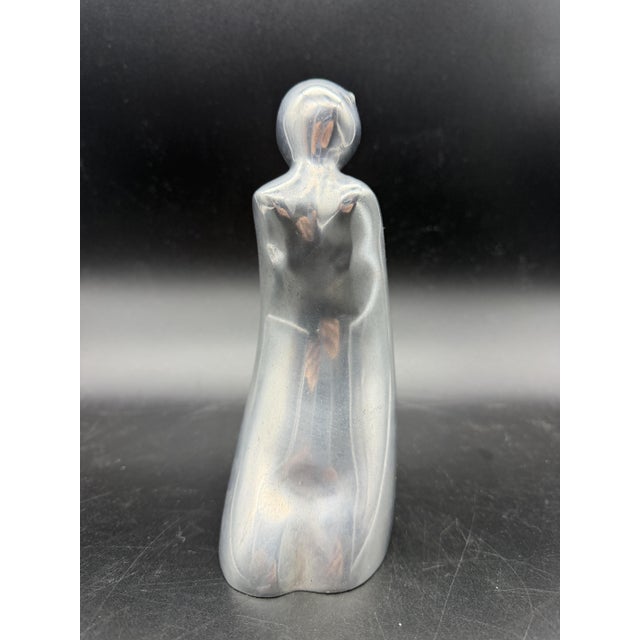 Synthetic Female Bust Sculpture by Piero Perin, 1970s For Sale - Image 6 of 10