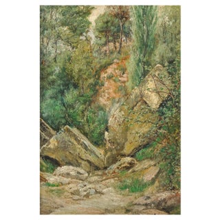 Joan Arzave Barnés, Treescape, Oil Painting For Sale