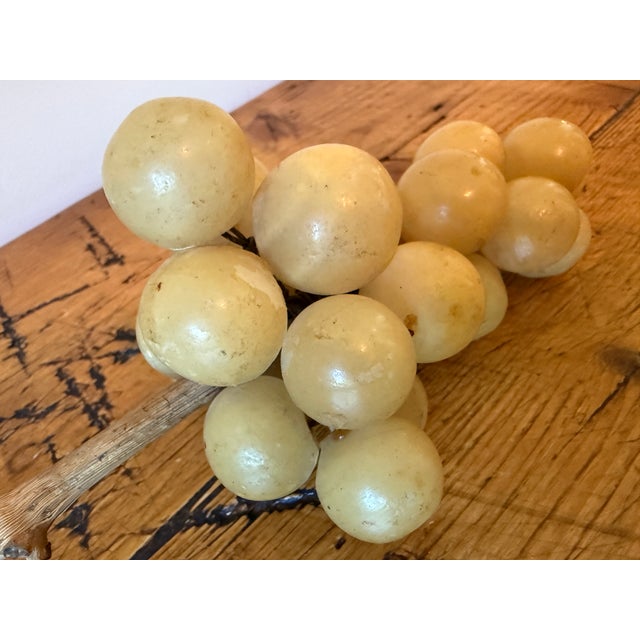 Alabaster Vintage Alabaster Grape Cluster For Sale - Image 8 of 9