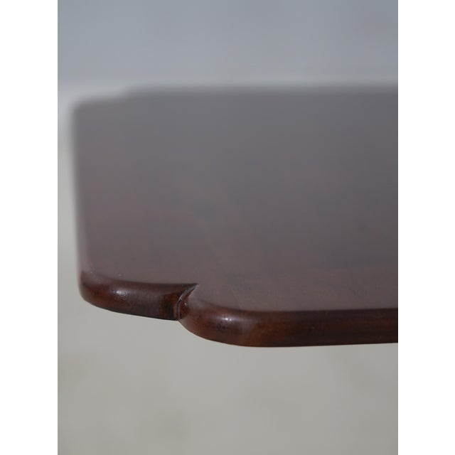 1980s Eldred Wheeler Cherry Pedestal Candlestand For Sale - Image 5 of 14