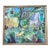 1980’s Original Contemporary Impressionist Garden Scene Painting For Sale
