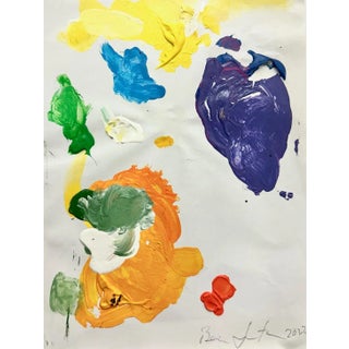 Palette Painting #10 Abstract Painting For Sale