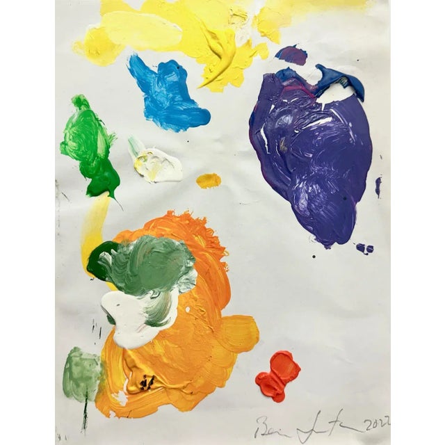 Palette Painting #10 Abstract Painting For Sale