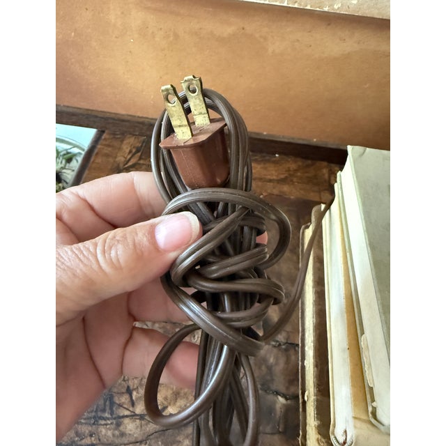 Vintage Mahon Made Stoneware Studio Pottery Cowboy Table Lamp For Sale - Image 9 of 11