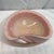 Mid-Century Modern Large Mid-20th Century Modern Alfredo Barbini Murano Pink & Gold Bullicante Art Glass Bowl For Sale - Image 3 of 9