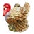 Vintage Ceramic Turkey Cookie Jar With Berry Detail – Thanksgiving / Fall / Country Cottage For Sale
