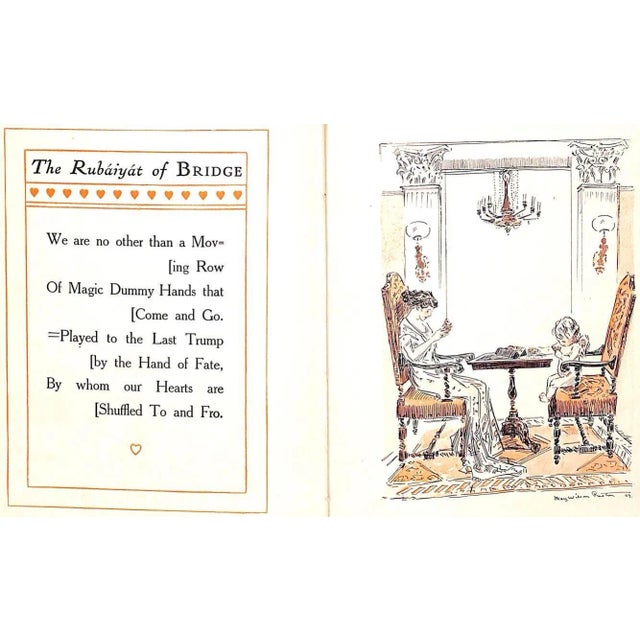 Traditional "The Rubaiyat of Bridge" 1909 Wells, Carolyn For Sale - Image 3 of 10