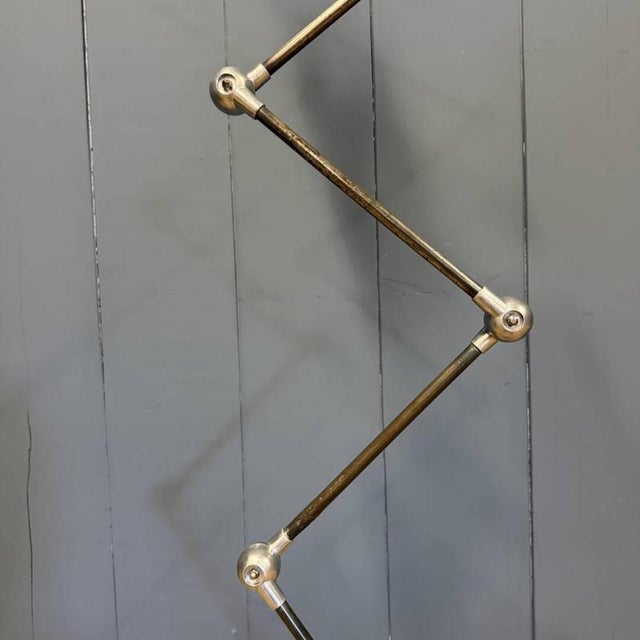 Five-Arm Floor Lamp with Blue Brand Plate from Jieldé, 1950s For Sale - Image 15 of 18