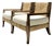 Vintage Ej Victor “Fishers Island” Rush Lounge Chairs - A Pair For Sale