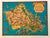 This is a very attractive picrogram of Oahu. Title: The Island of Oahu; Created by RT White, 1941. It shows the variety of...