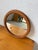 Vintage Round Wicker Mirror, 1960s For Sale - Image 12 of 17
