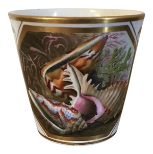 1810 English George III Coalport Porcelain Beaker Vase