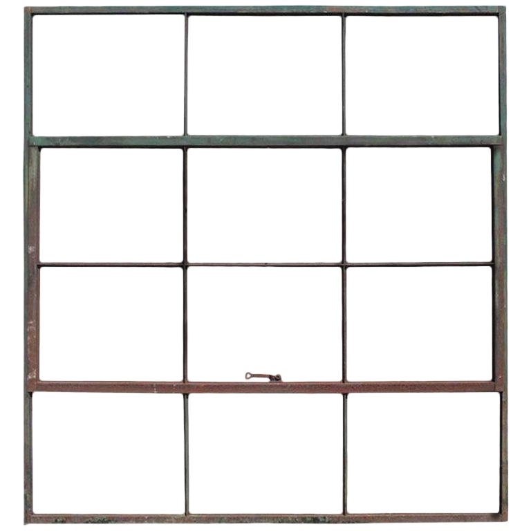 Early 21st Century Vintage Factory Casement Metal Window Frame Chairish