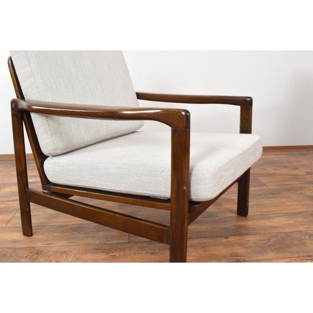 Mid-Century Modern Lounge Chairs by Z. Bączyk, 1960s, Set of 2 For Sale - Image 12 of 15