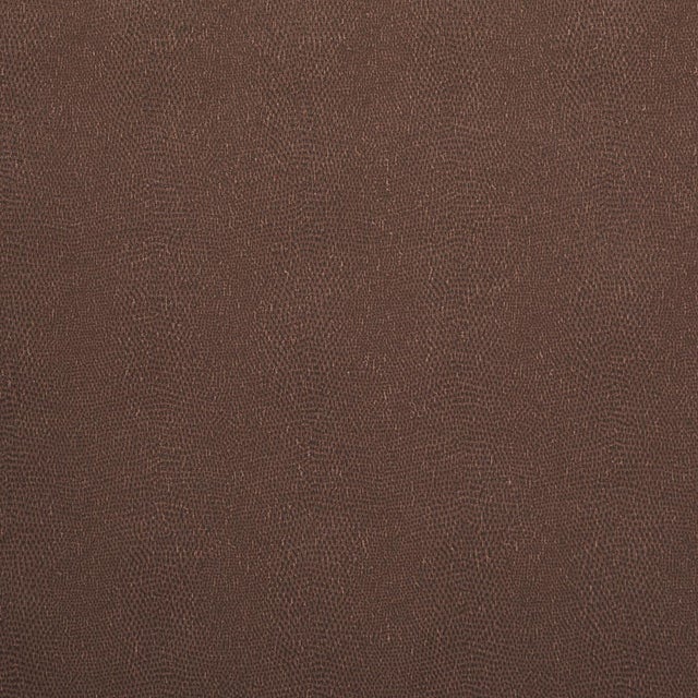 Schumacher Snakeskin Vinyl Wallpaper In Saddle For Sale