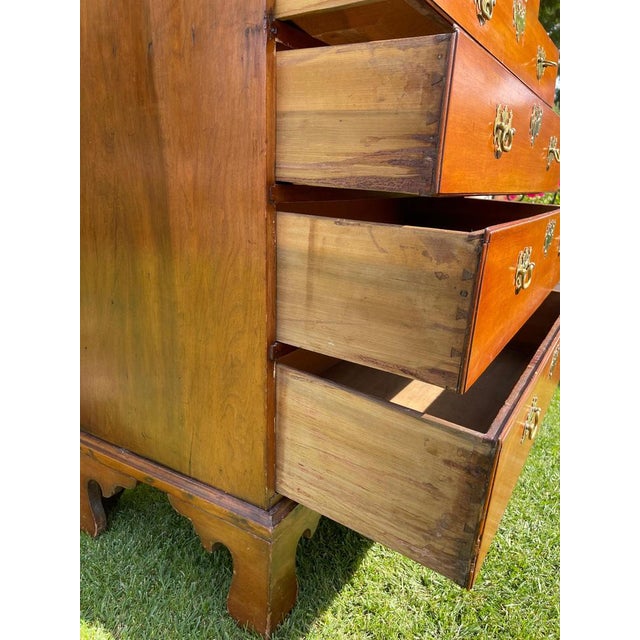 18th Century English Weekly Cabinet in Mahogany For Sale - Image 10 of 17
