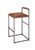 Jamie Young Bradbury Bar Stool, Saddle Leather For Sale - Image 4 of 6