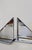Mid-Century Chrome Sailboat Bookends | Minimalist Nautical Design For Sale - Image 4 of 8