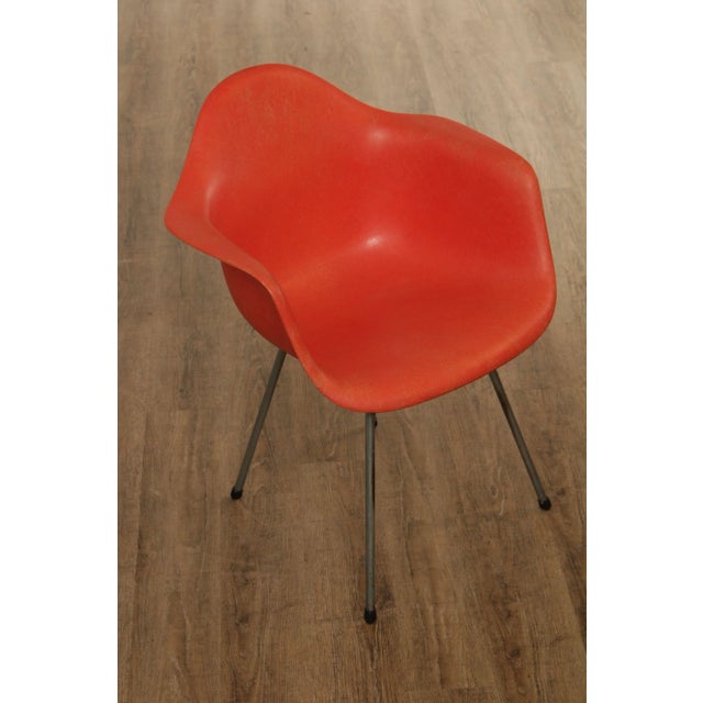 Plastic Mid 20th Century Mid-Century Modern Eames Style Shell Armchair For Sale - Image 7 of 13