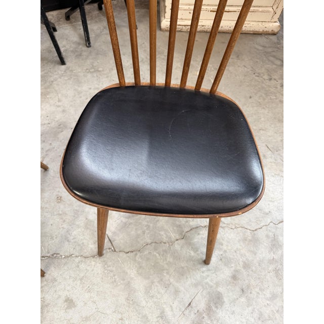 1960s Chairs by Henri Julien for Baumann, Set of 4 For Sale - Image 5 of 8
