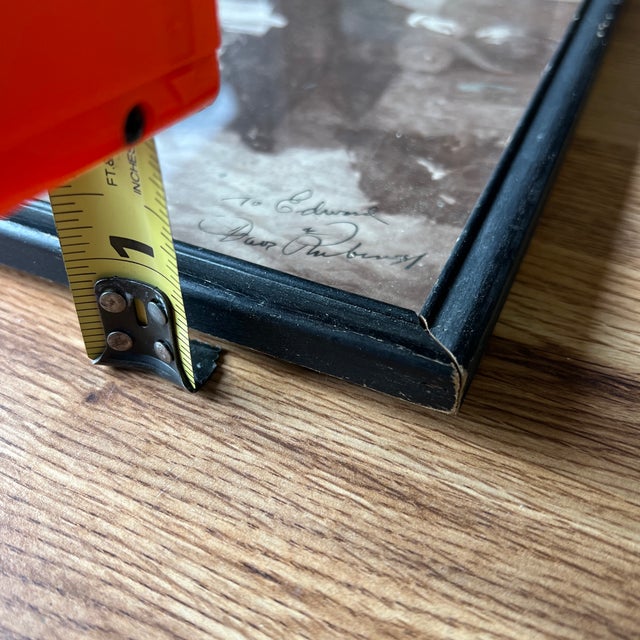 Vintage French Print of "The Violin Lesson" in a Frame For Sale - Image 9 of 9