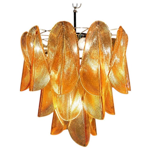 Italian Murano Glass Chandelier, 1990s For Sale - Image 9 of 9