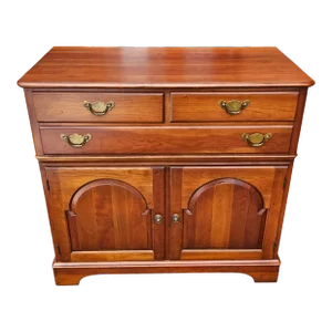 Pennsylvania House Contemporary Chippendale Style Cherry Side Cabinet Buffet