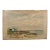 Henry Emil Salloch Original Watercolor on Paper Coastal Beach Scene, 1938. For Sale