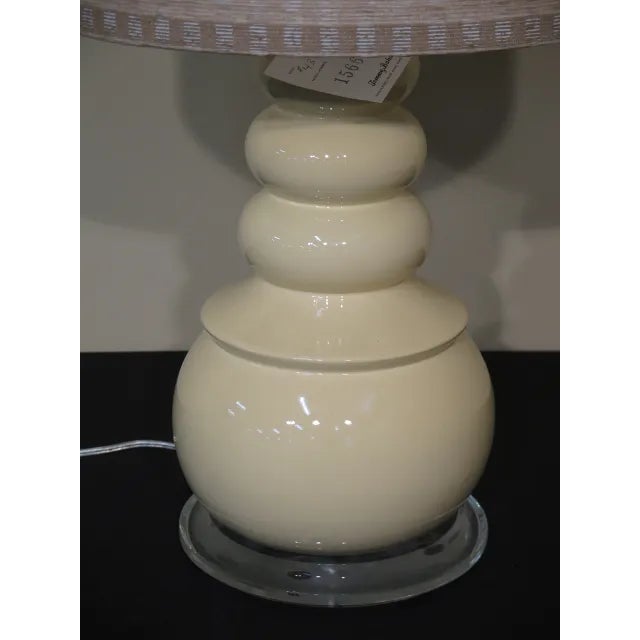 Modern 1990s Tommy Bahama Modern Design Lamp With Shade For Sale - Image 3 of 5