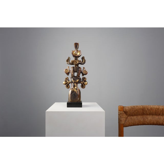 Totem by Elisabeth Vandeweghe for Perignem, Belgium, 1970s For Sale - Image 4 of 13