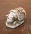 Sculpture Materials Set of Two 19th Century French Weathered Concrete Pig Garden Sculptures For Sale - Image 7 of 11