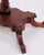 Brown Antique Mahogany Side Table with Turned Pedestal Base and Profiled Top For Sale - Image 8 of 11