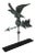 19thc Eagle Full Body Weathervane on Stand For Sale