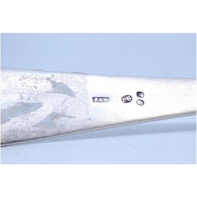 Soup Ladle in Silver, in Very Good conditions. Designed before 1890 This piece has an attribution mark, I am sure that it...