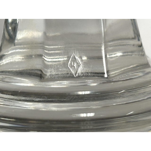 1940's Heisey Glass Grape Cluster Candlesticks- A Pair For Sale - Image 13 of 13