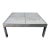 1970s Leon Rosen for Pace Collection Portuguese Marble & Polished Stainless Steel Coffee Table For Sale