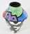 Mexican Vintage Hand-Painted Ceramic Art Pottery Vase Reminiscent of Styles From Mexican Art Pottery For Sale - Image 3 of 5