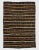 Textile Striped Vintage Kilim Rug-7'2x10'2" For Sale - Image 7 of 7