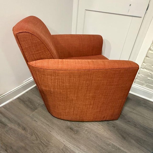 Pair Donghia Swivel Chairs For Sale In Washington DC - Image 6 of 6